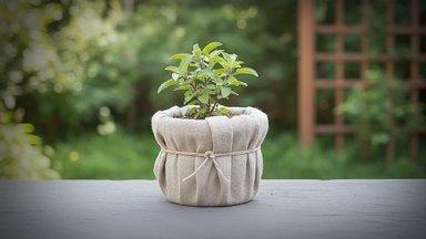 Worshipping Tulasi at Home