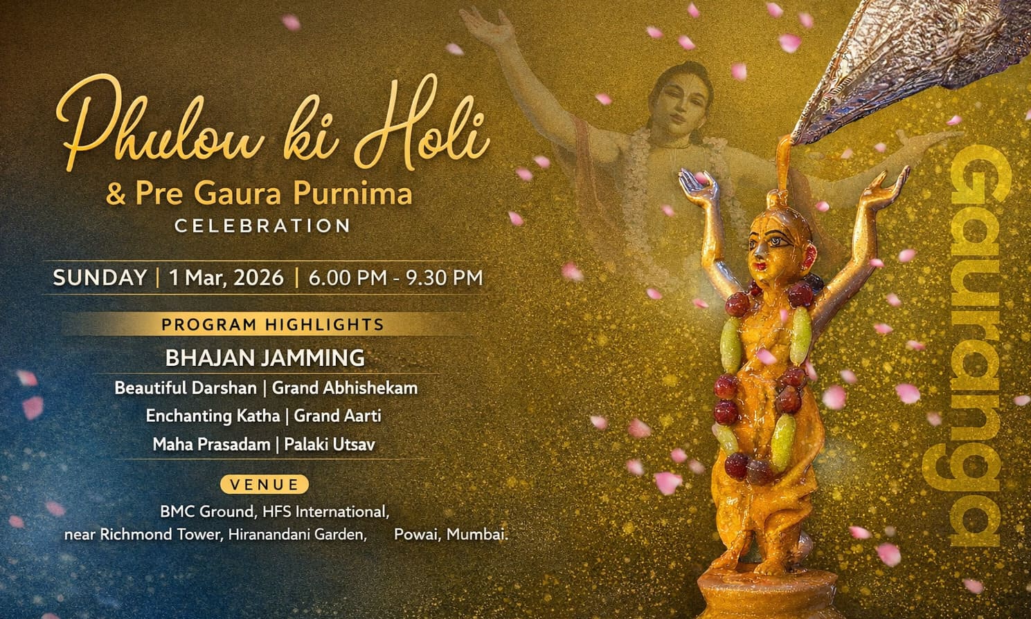 Sri Gaura Purnima Celebration