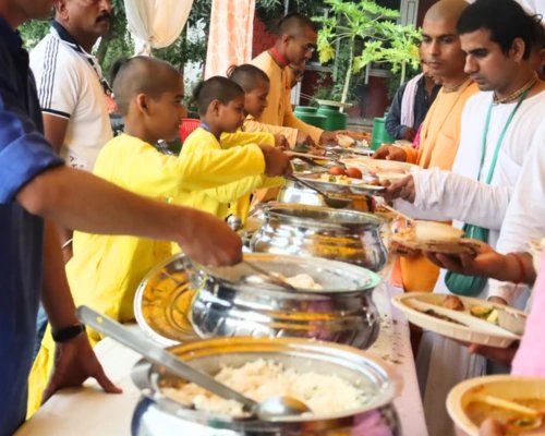 Delectable Dinner Prasadam