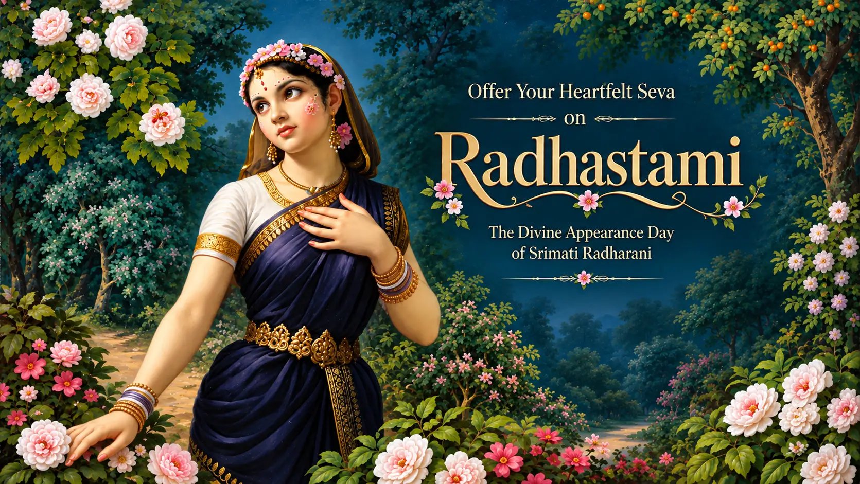 Sri Radhastami Seva